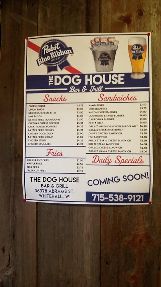 The Dog House Bar And Grill Menu image 1